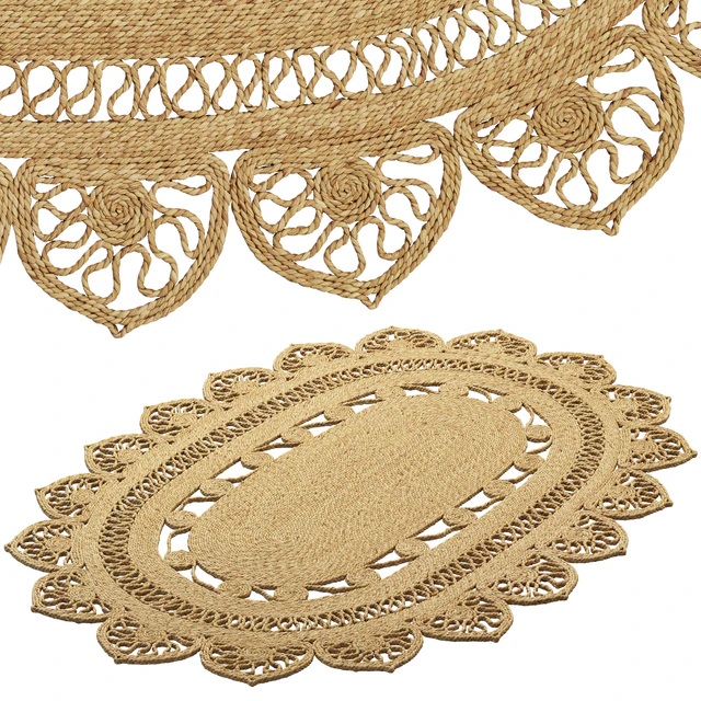 Safavieh Farideh Casual Oval Jute Rug — Download