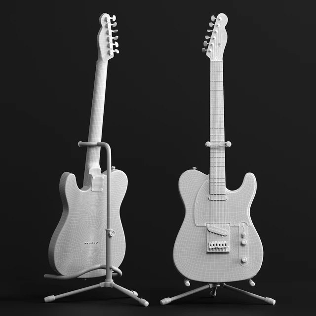Electric Guitar Fender Telecaster — Descargar