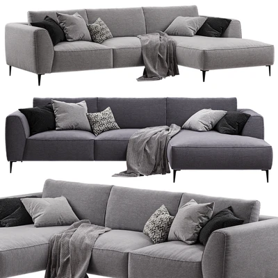 Chateau dAx - Dudy (Corner fabric sofa) — Ver 4
