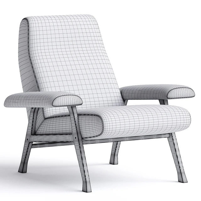 HALL | Armchair By arflex — Descargar