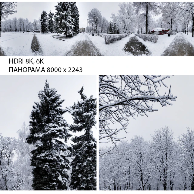 HDRI 13. Winter Park. — Descargar