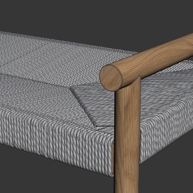 Zara Home - The braided bench - Large — Скачать