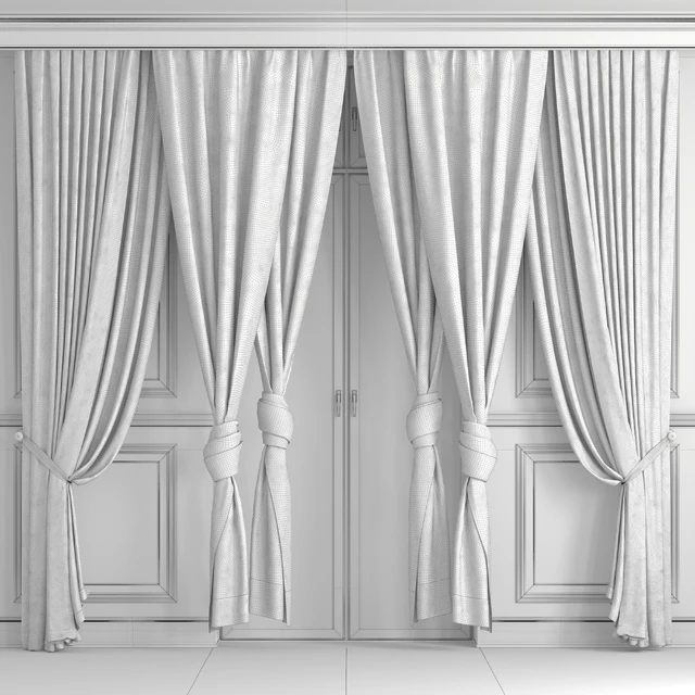 Curtains with balcony doors 512C — Descargar
