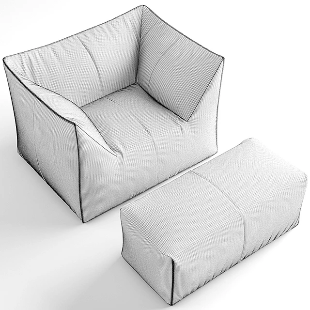 B&B ITALIA LE BAMBOLE ARMCHAIR — Скачать