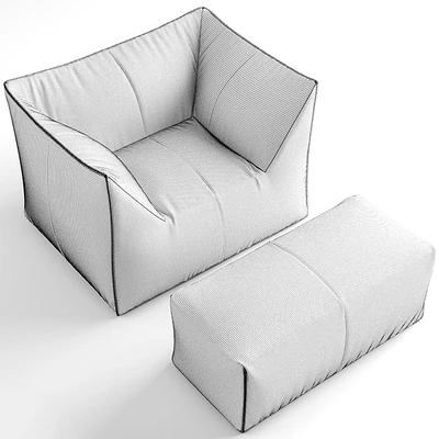 B&B ITALIA LE BAMBOLE ARMCHAIR — Вид 2