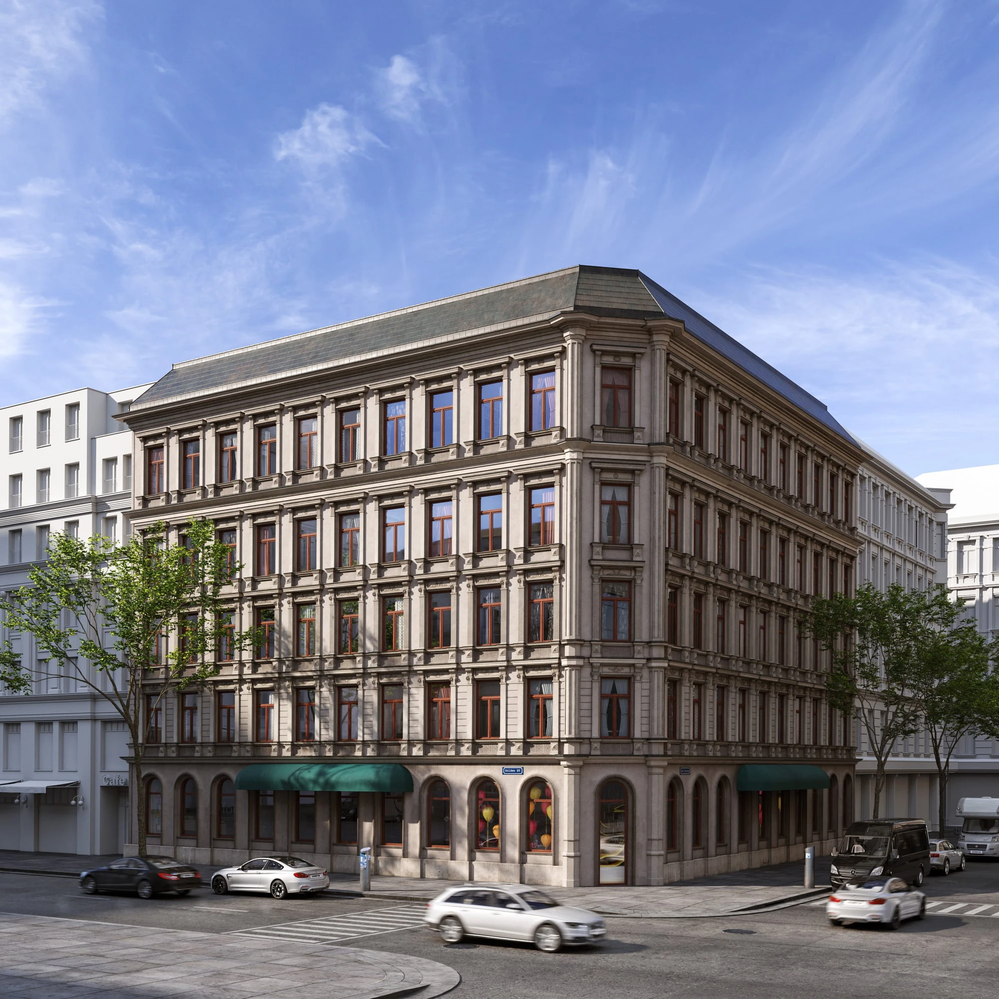 european style buildings 025 — Скачать