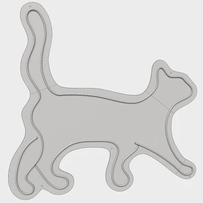 Set of neon lights Cats 02 — Ver 3
