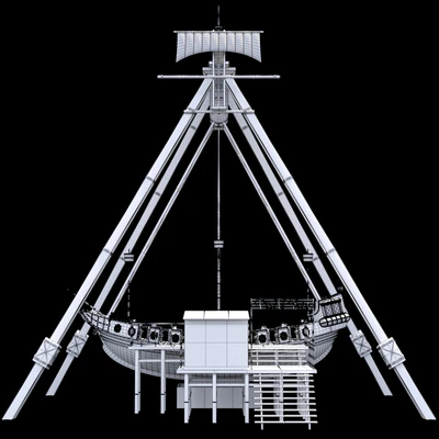 Attraction Pirate ship — Ver 4