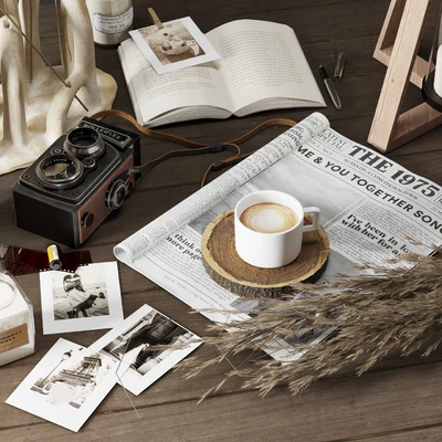 Decorative Set 02 Old Camera — Ver 5