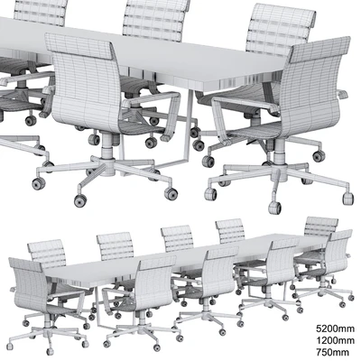 office table01 — Вид 3