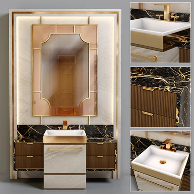 Bathroom Furniture Set 1 — Ver 1