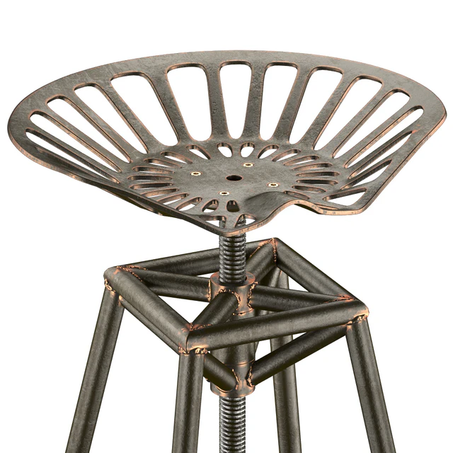 Charlie Industrial Metal Design stool — Скачать
