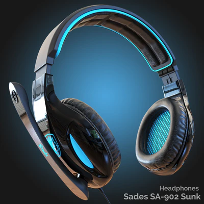 Headphones Sades SA-902 — Вид 1