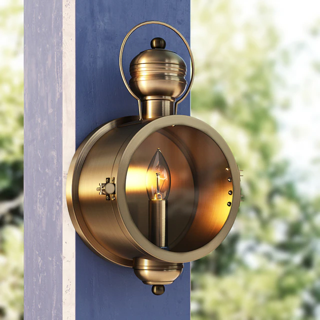 Pottery Barn / Parthole indoor outdoor Sconce — Descargar