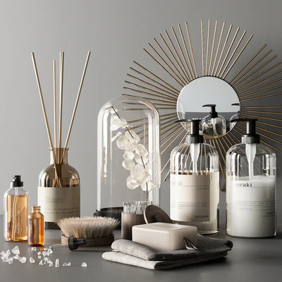 Elegant bathroom accessories — Ver 2
