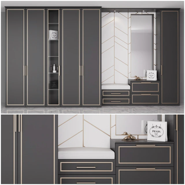 Furniture composition in the hallway — Descargar