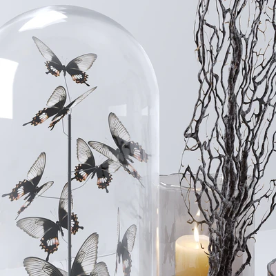 Decorative set with butterflies — Вид 3