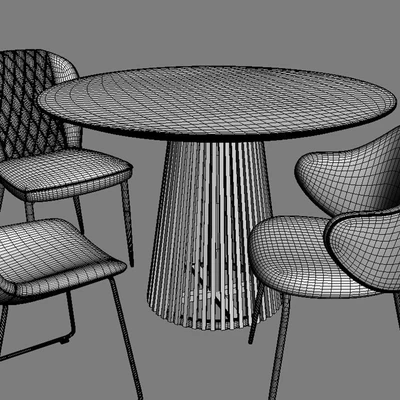 La Forma.  IRUNE TABLE. Suanne, Ziggy. Chair М-44 Vetro Mebel — Ver 4
