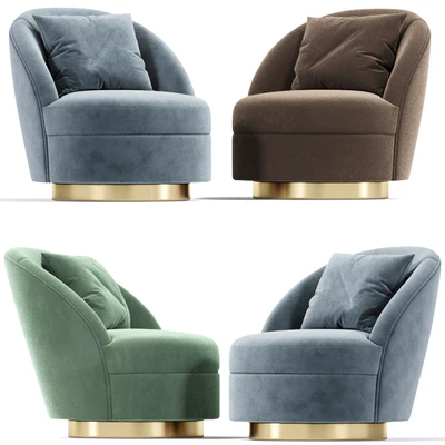 Axel Swivel Arm Chair — Ver 2