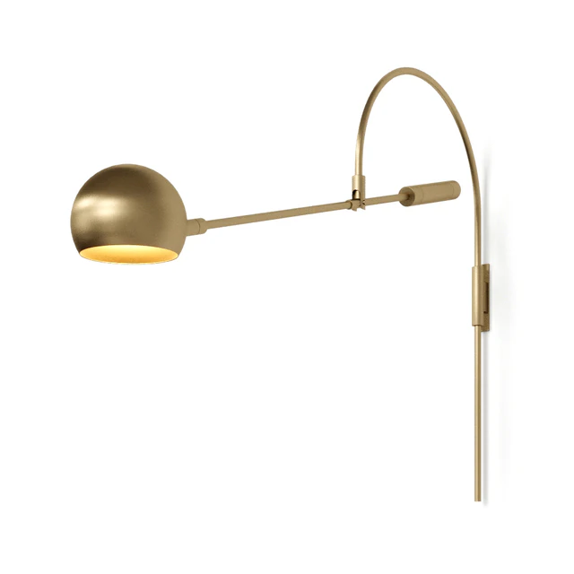 Sconce Restoration Hardware ORBITER II Wall lamp Brass — Descargar