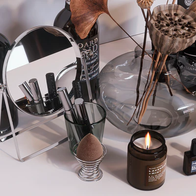 Decorative set with cosmetics — Ver 2