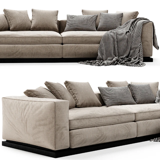 Minotti Leonard Sofa — Скачать