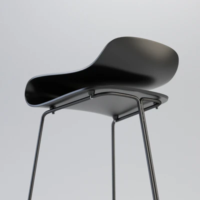 KRISTALIA BCN Slide Base Стул Барный — Вид 2
