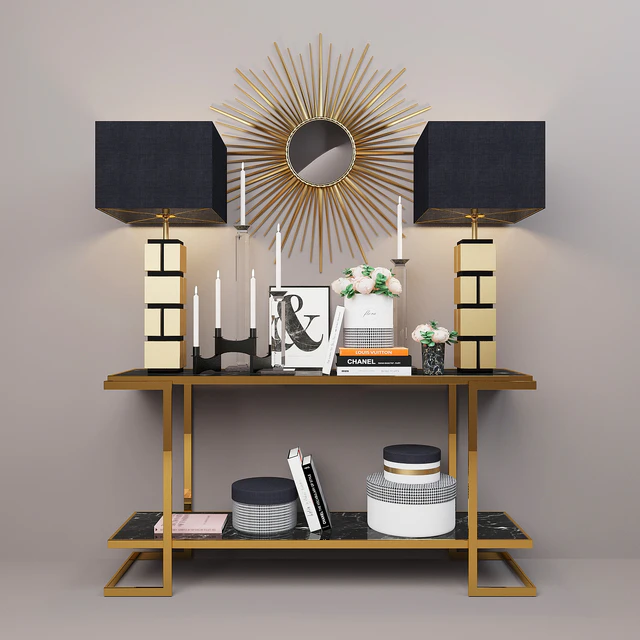 Decorative set with objects Eichholtz factory — Descargar