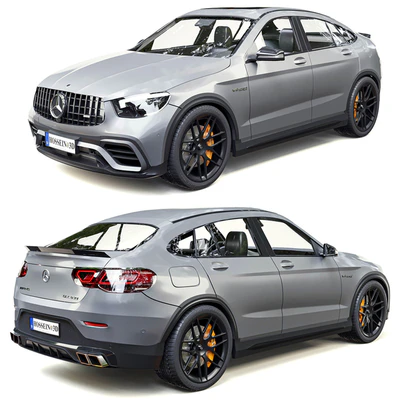 Mercedes Benz GLC 63 S AMG Coupe — Вид 3