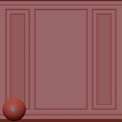 Decorative plaster with molding 116 — View 3