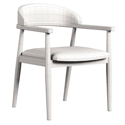 Modrest Cohen Walnut Dining Chair — Вид 3