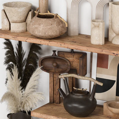 Decorative Set Rustic style 08 — Ver 2