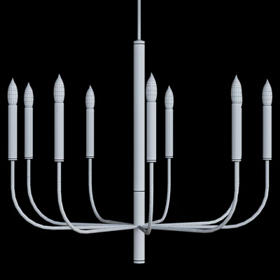 Ed Ellen Degeneres Brianna 9 Light Chandelier — Ver 3