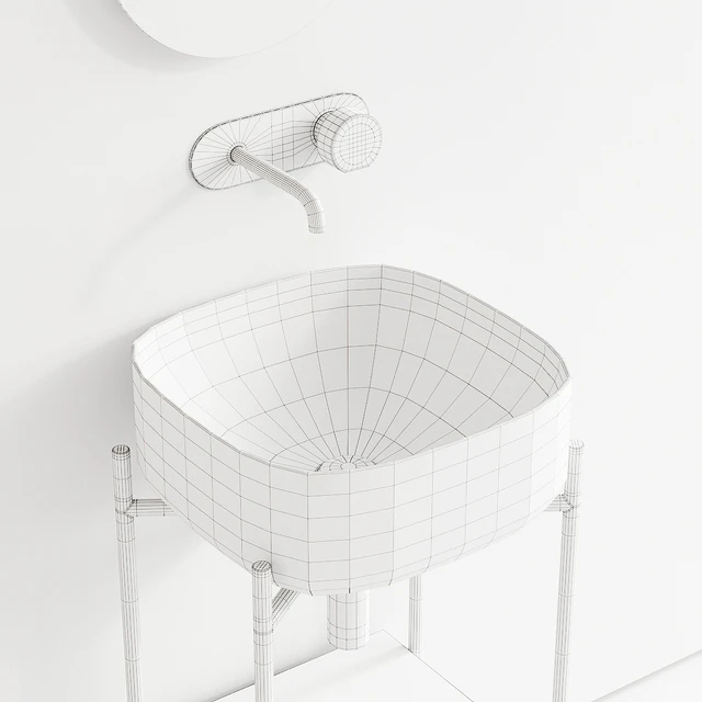 Scarabeo Ceramiche Diva Floor-standing Vanity Unit Set 1 — Скачать