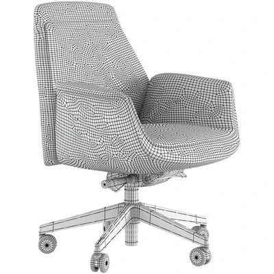 Office chair Poltrona Frau Downtown — Ver 3