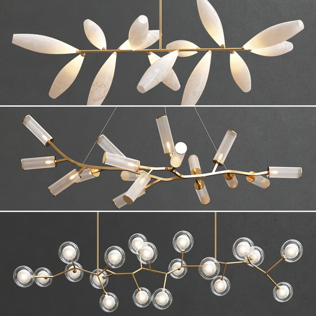 Collection of Modern Branche Lighting — Скачать