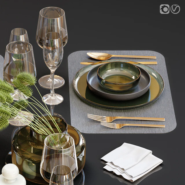 Сервировка стола / Table setting 23 — Скачать