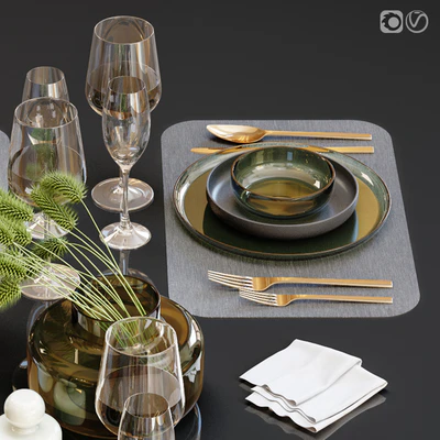 Сервировка стола / Table setting 23 — Вид 2