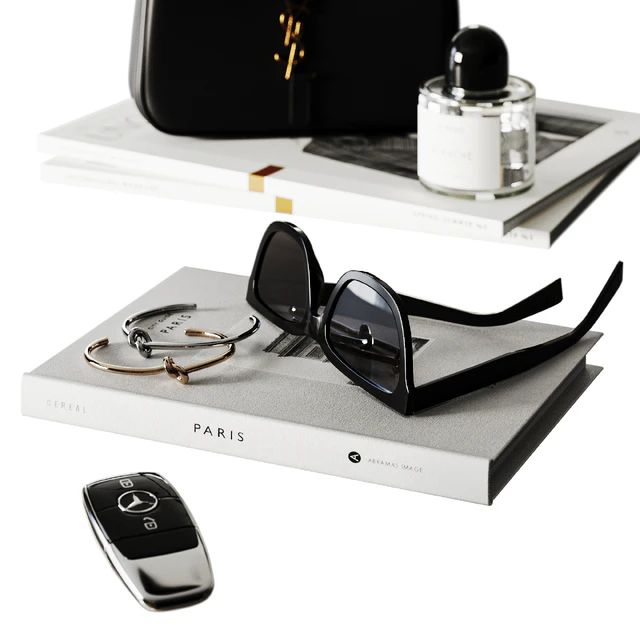 Decorative set with small bag — Descargar