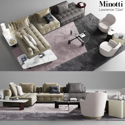 Minotti Lawrence Clan Seating 2 — Ver 1