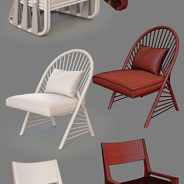 RATTAN and WICKER Chairs I — Descargar