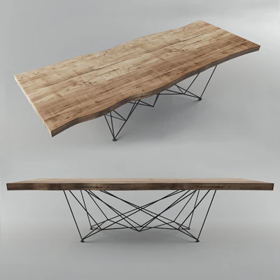 Стол Gordon Deep Wood, стул Cattelan Italia Sofia Chair — Вид 2