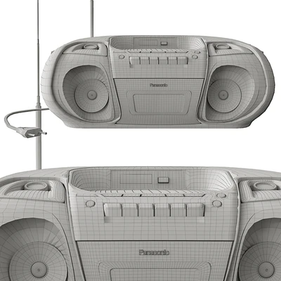 Аудиомагнитофон Panasonic RX-D26 — Вид 2
