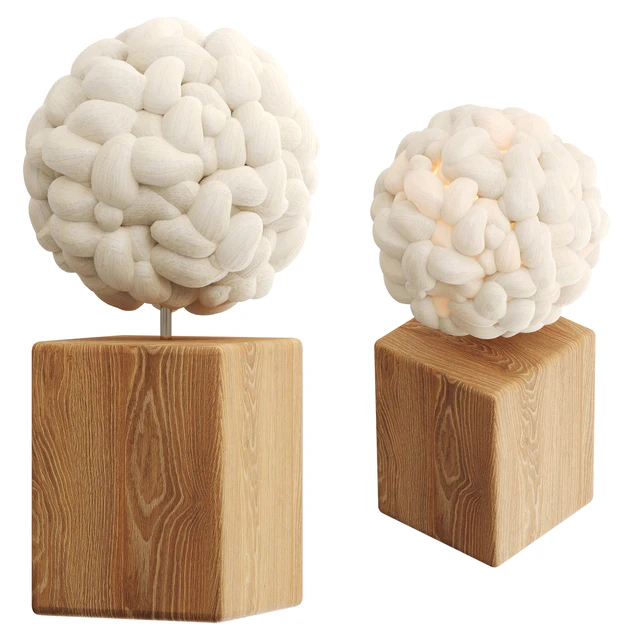 Ball table lamp by Helen Loom — Descargar