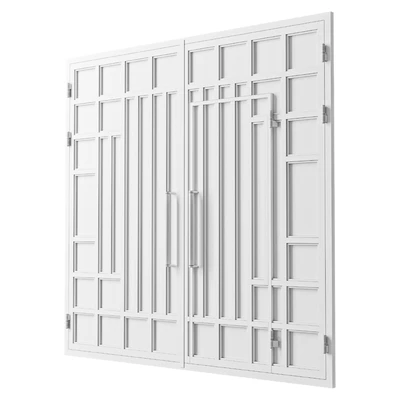 Gate black hi tech — Вид 2
