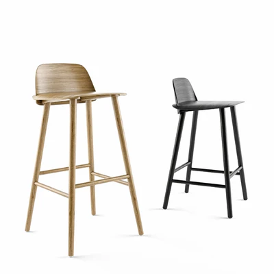 Nerd Bar Stool by Muuto — Вид 1