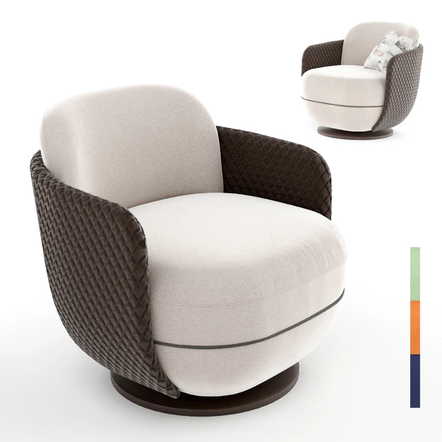 armchair Miles Lounge by Wittmann — Descargar