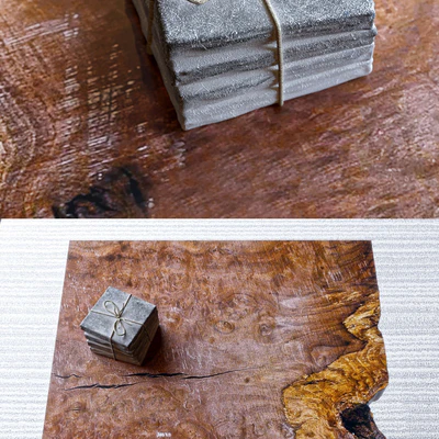 Wood Slab Table — Ver 3
