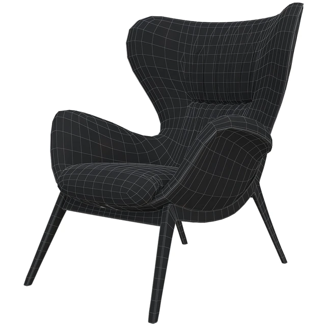 Torre Nirvana High Back Lounge Chair — Descargar