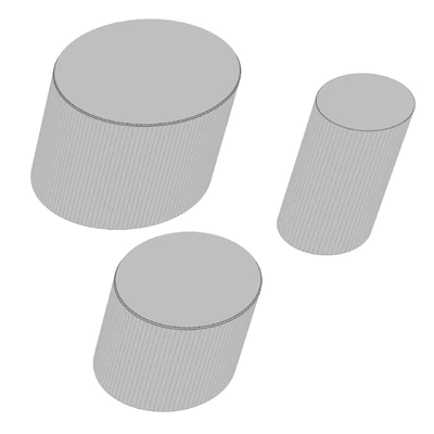 Bonaldo coffee tables Pisa — Ver 2